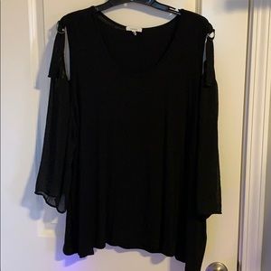 Cold shoulder top